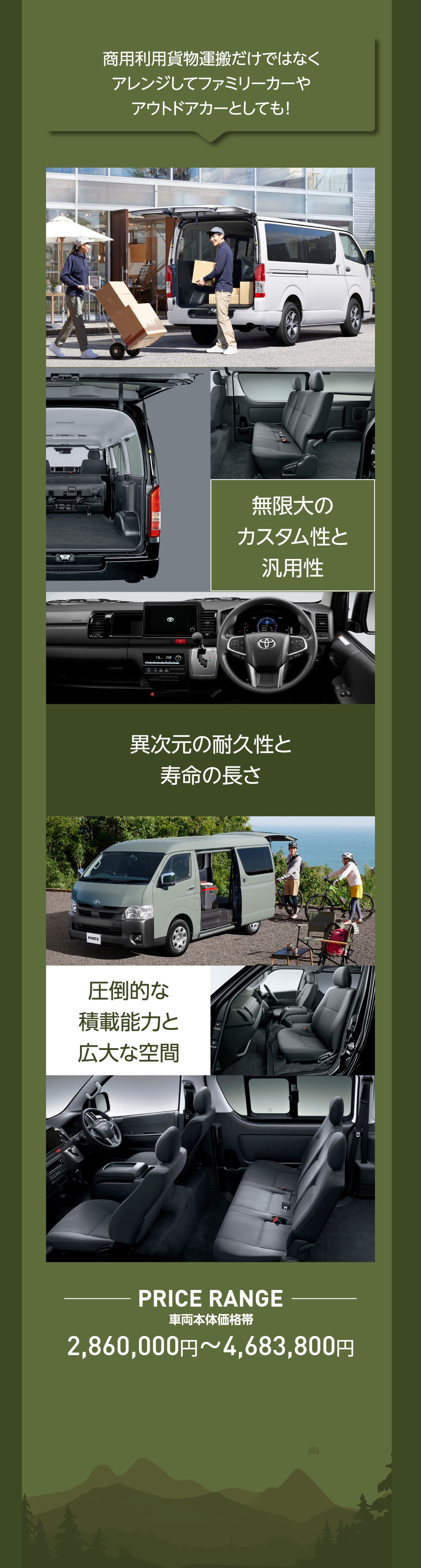 ハイエースバン