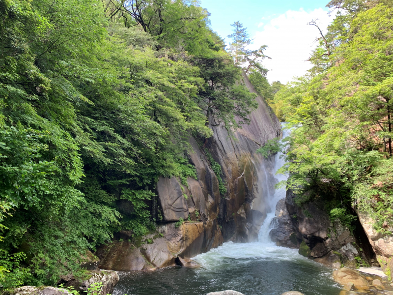 流しそうめんで夏を感じよう 山梨県甲府市 昇仙峡 の旅