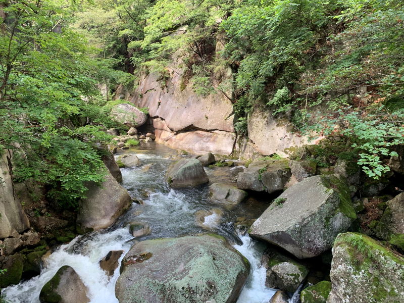 流しそうめんで夏を感じよう 山梨県甲府市 昇仙峡 の旅