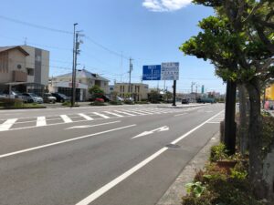 日本平久能山スマートICの周辺道路